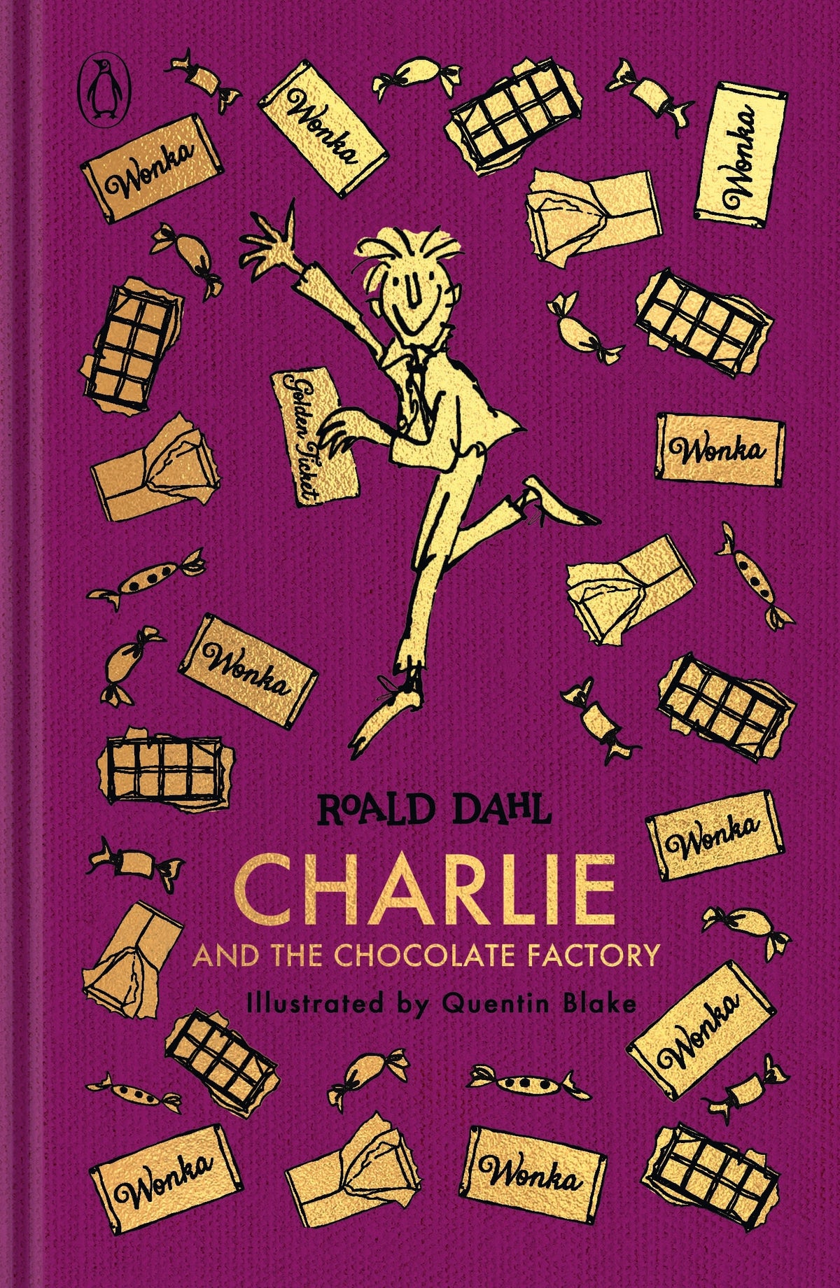 Charlie and the Chocolate Factory by Roald Dahl — Roald Dahl Clothbound Collection cover