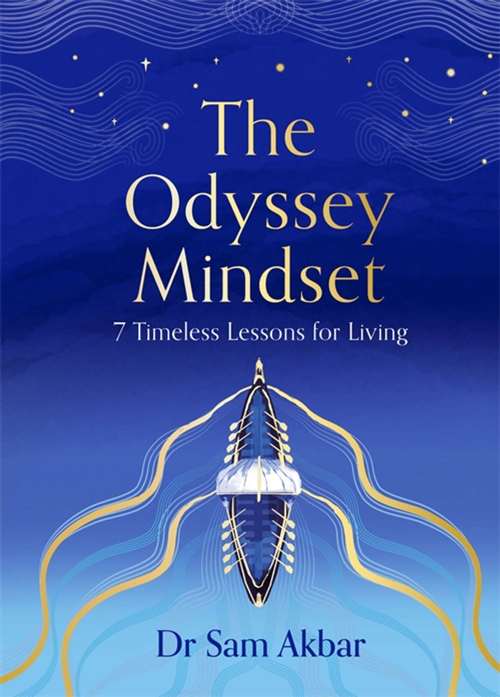 The Odyssey Mindset by Dr Sam Akbar hardback cover