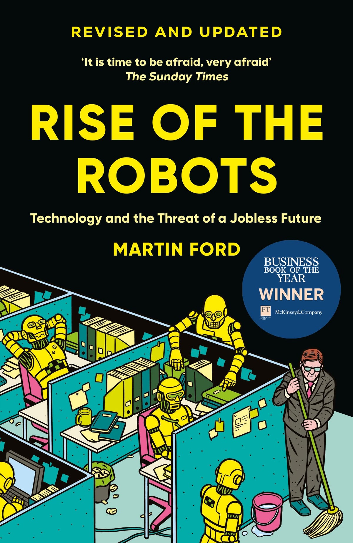 Rise of the Robots by Martin Ford, revised and updated edition cover