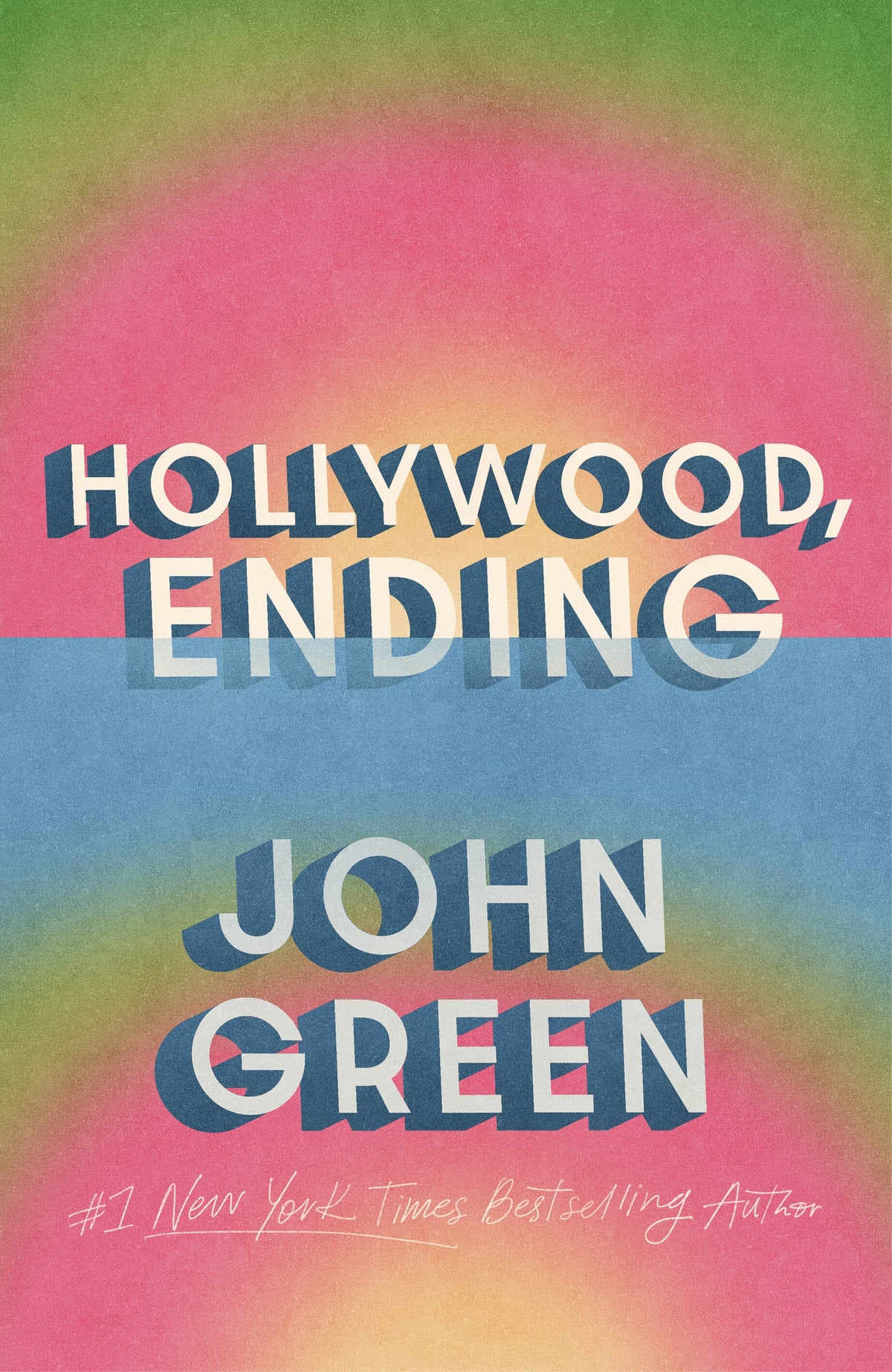 Hollywood, Ending by John Green — Penguin trade paperback cover