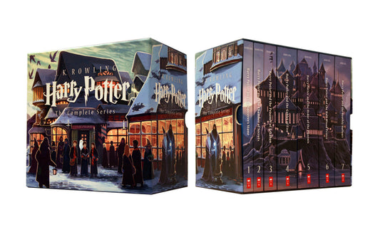 Harry Potter Special Edition Paperback Boxed Set Books 1-7 - cover artwork by Kazu Kibuishi (Scholastic)