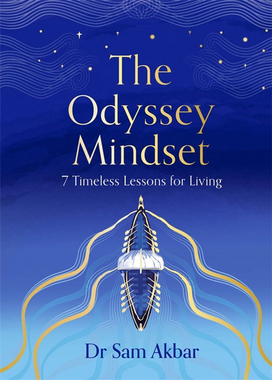 The Odyssey Mindset by Dr Sam Akbar hardback cover